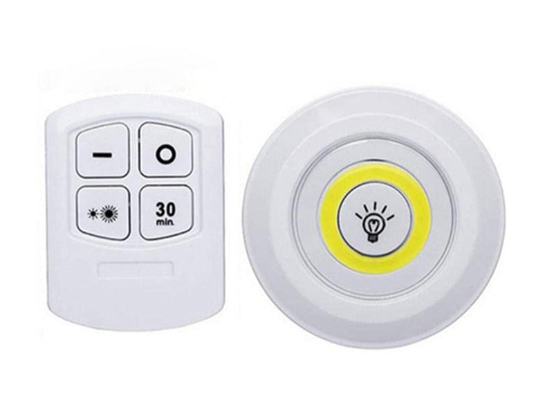 LED com Controle remoto sem fio.